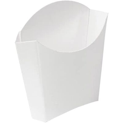 Garcia de Pou 200 Pezzi Scatoline Fritte Standard 'Thepack' 135 G 230 G/M2 13X8X13,5 Cm Bianco Cartone Ondulato Nano-Micro Garcia de Pou 200 Pezzi Scatoline Fritte Standard 'Thepack' 135 G 230 G/M2 13X8X13,5 Cm Bianco Cartone Ondulato Nano-Micro