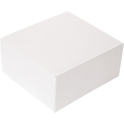 Garcia de Pou 50 pezzi Scatole Pasticceria senza Finestra 'Thepack' 250 G/M2 24 x 24 x 12 cm Bianco Cartone Ondulato Nano-Micro Garcia de Pou 50 pezzi Scatole Pasticceria senza Finestra 'Thepack' 250 G/M2 24 x 24 x 12 cm Bianco Cartone Ondulato Nano-Micro