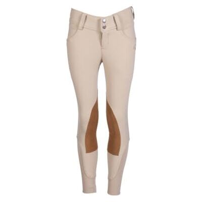 HKM Hunter Pantaloni, Naturale Scuro, 110 Unisex-Bambini HKM Hunter Pantaloni, Naturale Scuro, 110 Unisex-Bambini