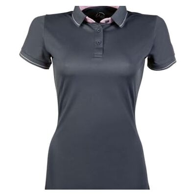 HKM Classico Polo, Grigio Scuro, 140 Unisex-Bambini e Ragazzi HKM Classico Polo, Grigio Scuro, 140 Unisex-Bambini e Ragazzi