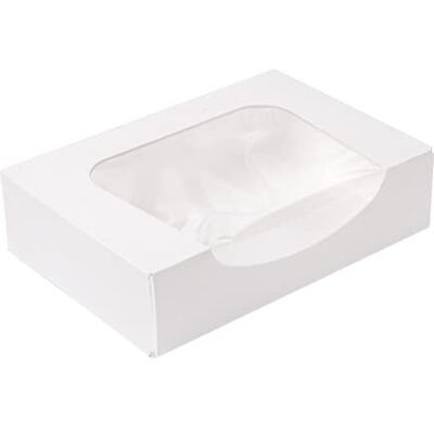 Garcia de Pou 50 pezzi Contenitori Sushi+Finestra 'Thepack' 230 G/M2 + Opp 17,5 x 12 x 4,5 cm Bianco Cartone Ondulato Nano-Micro Garcia de Pou 50 pezzi Contenitori Sushi+Finestra 'Thepack' 230 G/M2 + Opp 17,5 x 12 x 4,5 cm Bianco Cartone Ondulato Nano-Micro