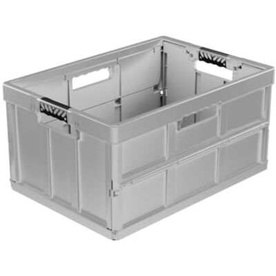 Keeeper - Benno Professional Folding Box 45 L - Argento Keeeper - Benno Professional Folding Box 45 L - Argento
