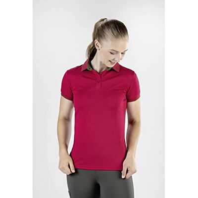 HKM Classico Polo, Mirtillo Rosso, 152 Unisex-Bambini e Ragazzi HKM Classico Polo, Mirtillo Rosso, 152 Unisex-Bambini e Ragazzi