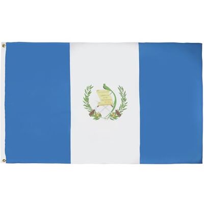 AZ FLAG Bandiera Guatemala 150x90 cm Poliestere 100D 2 Occhielli AZ FLAG Bandiera Guatemala 150x90 cm Poliestere 100D 2 Occhielli