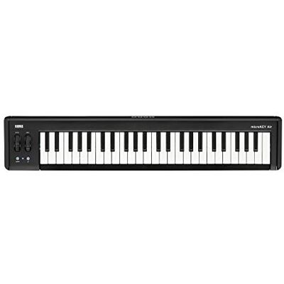 Korg MICROKEY2 – 49 Air 49 Key Bluetooth wireless e USB Midi Controller – nero Korg MICROKEY2 – 49 Air 49 Key Bluetooth wireless e USB Midi Controller – nero
