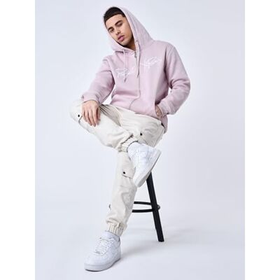 Pro-Ject Giacca da uomo Cotone Blend, Stile Urbano Casual, Rosa, Taglia L Pro-Ject Giacca da uomo Cotone Blend, Stile Urbano Casual, Rosa, Taglia L