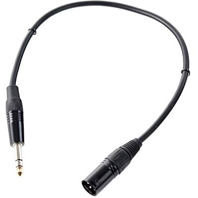 Pronomic Stage JXM-0.5 Cavo Stereo Jack/XLR 0, 5m Nero, Connettori: jack 6 Pronomic Stage JXM-0.5 Cavo Stereo Jack/XLR 0, 5m Nero, Connettori: jack 6