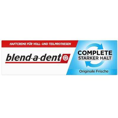 Blend A Dent Complete Haftcreme Originale Frische - crema adesiva per dentiere Blend A Dent Complete Haftcreme Originale Frische - crema adesiva per dentiere