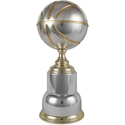 ART At14753, Trofeo Sportivo Sport Unisex-Adulto, Argentato/Dorato, 38 cm ART At14753, Trofeo Sportivo Sport Unisex-Adulto, Argentato/Dorato, 38 cm