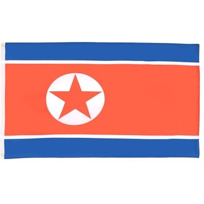 AZ FLAG Bandiera Corea del Nord 90x60 cm Poliestere 100D 2 Occhielli AZ FLAG Bandiera Corea del Nord 90x60 cm Poliestere 100D 2 Occhielli