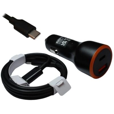 Power4Laptops Adattatore CC Auto Caricabatteria per Portatile Compatibile con Lenovo IdeaPad Slim 7 15ITL05 Power4Laptops Adattatore CC Auto Caricabatteria per Portatile Compatibile con Lenovo IdeaPad Slim 7 15ITL05