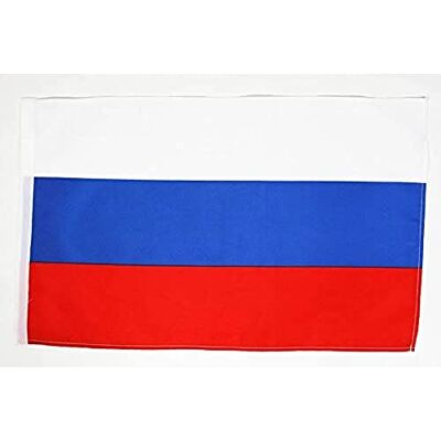 AZ FLAG Bandiera Russia 45x30 cm Stendardo Russa Poliestere 100D Asola AZ FLAG Bandiera Russia 45x30 cm Stendardo Russa Poliestere 100D Asola