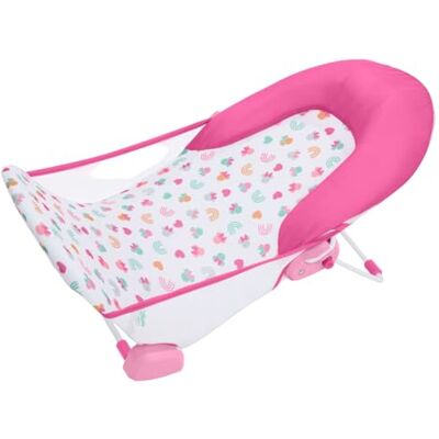 Bright Starts , Disney Baby Seggiolino da Bagno Pieghevole Minnie Mouse a 2 Posizioni, Supporto Regolabile per Lavandino o Vasca, da 0 a 6 Mesi fino a 9 kg, Imbracatura Lavabile in Lavatrice, Rosa Bright Starts , Disney Baby Seggiolino da Bagno Pieghevole Minnie Mouse a 2 Posizioni, Supporto Regolabile per Lavandino o Vasca, da 0 a 6 Mesi fino a 9 kg, Imbracatura Lavabile in Lavatrice, Rosa