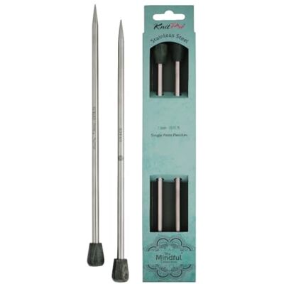 KnitPro Mindful Ferri a punta singola Mindful (40 cm, 7,00 mm) 1 set KnitPro Mindful Ferri a punta singola Mindful (40 cm, 7,00 mm) 1 set