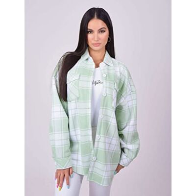 Pro-Ject Felpa da donna, colore verde agua, taglia S, 100% poliestere streetwear contemporaneo Pro-Ject Felpa da donna, colore verde agua, taglia S, 100% poliestere streetwear contemporaneo