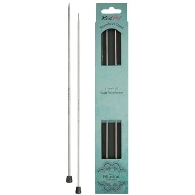 KnitPro Mindful Ferri a punta singola Mindful (40 cm, 2,75 mm) 1 set KnitPro Mindful Ferri a punta singola Mindful (40 cm, 2,75 mm) 1 set