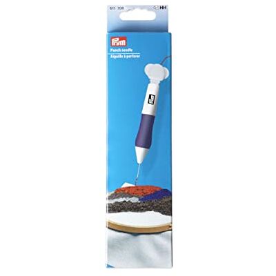 Prym Punch Needle, Purple, White, 1,3 mm / 1,6 mm / 2,2 mm Prym Punch Needle, Purple, White, 1,3 mm / 1,6 mm / 2,2 mm