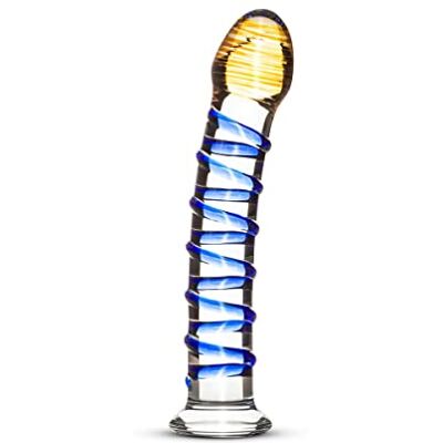 GILDO No. 1 Dildo di Vetro Giocattoli Erotici Replica del Pene- Plug Anale con Lunghezza 17.50 cm, Ø 2.80-3.50 cm GILDO No. 1 Dildo di Vetro Giocattoli Erotici Replica del Pene- Plug Anale con Lunghezza 17.50 cm, Ø 2.80-3.50 cm