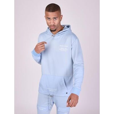 Pro-Ject Felpa da uomo, colore azul cielo, taglia M, 100% poliestere streetwear contemporaneo Pro-Ject Felpa da uomo, colore azul cielo, taglia M, 100% poliestere streetwear contemporaneo