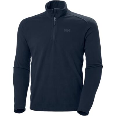 Helly Hansen Hommes Daybreaker 1/2 Polaire à fermeture éclair, Bleu Marine, S Helly Hansen Hommes Daybreaker 1/2 Polaire à fermeture éclair, Bleu Marine, S