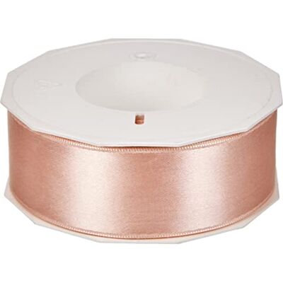 PRÄSENT C.E. PATTBERG Nastro raso colore albicocca, nastro di raso per impacchettare regali, lungh. 25 m, largh. 40 mm, nastro per pacchi regalo, per decorare e bricolage, per varie occasioni PRÄSENT C.E. PATTBERG Nastro raso colore albicocca, nastro di raso per impacchettare regali, lungh. 25 m, largh. 40 mm, nastro per pacchi regalo, per decorare e bricolage, per varie occasioni