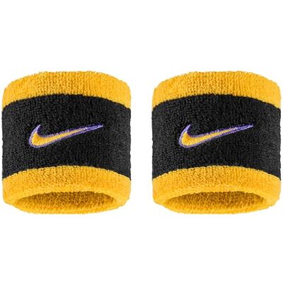 Nike Unisex Swoosh Classic 2Pk Banda sudatoria Black/Court Purple/University Gold One Size Nike Unisex Swoosh Classic 2Pk Banda sudatoria Black/Court Purple/University Gold One Size