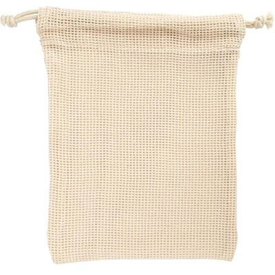 Garcia de Pou 25 sacchetti a rete riutilizzabili in cotone beige, 17 x 23 cm, Beige, 17x23 CM, Classico Garcia de Pou 25 sacchetti a rete riutilizzabili in cotone beige, 17 x 23 cm, Beige, 17x23 CM, Classico