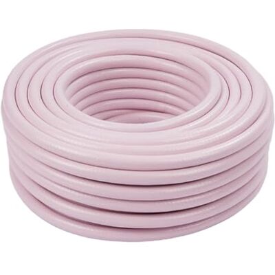 Relaxdays Tubo da giardino, 30 m, universale 1/2", rosa Relaxdays Tubo da giardino, 30 m, universale 1/2", rosa