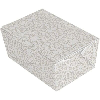 Garcia de Pou 50 pezzi Scatole Ballottino 'Thepack Deco' 125 G 230 G/M2 10,3 x 6,7 x 4,5 cm bianco cartone ondulato Nano-Micro Garcia de Pou 50 pezzi Scatole Ballottino 'Thepack Deco' 125 G 230 G/M2 10,3 x 6,7 x 4,5 cm bianco cartone ondulato Nano-Micro