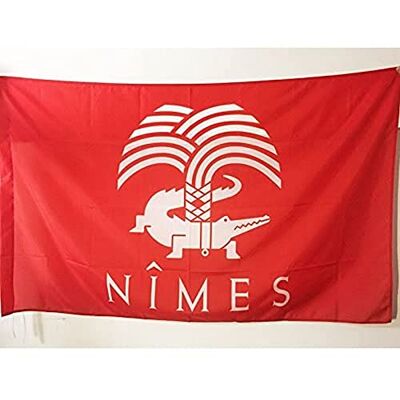 AZ FLAG Bandiera Città di Nîmes 150x90 cm Francese Poliestere 100D Asola AZ FLAG Bandiera Città di Nîmes 150x90 cm Francese Poliestere 100D Asola