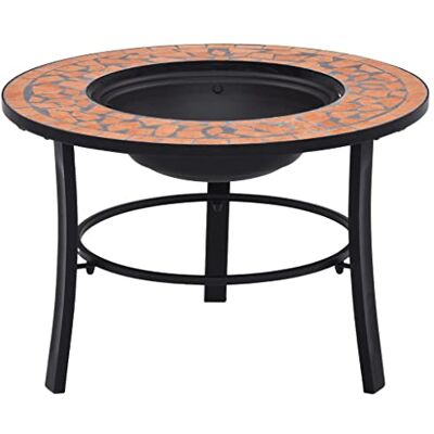 vidaXL Braciere a Mosaico Terracotta 68 cm in Ceramica vidaXL Braciere a Mosaico Terracotta 68 cm in Ceramica