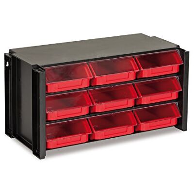 Tayg - Organizzatore impilabile in plastica con 9 cassetti Tayg - Organizzatore impilabile in plastica con 9 cassetti