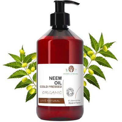 Olio di Neem Puro Vergine Ultra Concentrato - Cura di Pelle e Capelli Olio di Neem Puro Vergine Ultra Concentrato - Cura di Pelle e Capelli