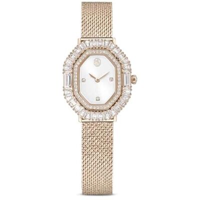 Swarovski Matrix Octagon Orologio, con Cristalli Cry e Zirconia, Taglio Round e Fancy, Impermeabile Fino a 50 m, Placcatura in Tonalitŕ Champagne Dorato, 30 x 25 mm, 7 mm, 12,5-19 cm, 1,2 cm Swarovski Matrix Octagon Orologio, con Cristalli Cry e Zirconia, Taglio Round e Fancy, Impermeabile Fino a 50 m, Placcatura in Tonalitŕ Champagne Dorato, 30 x 25 mm, 7 mm, 12,5-19 cm, 1,2 cm
