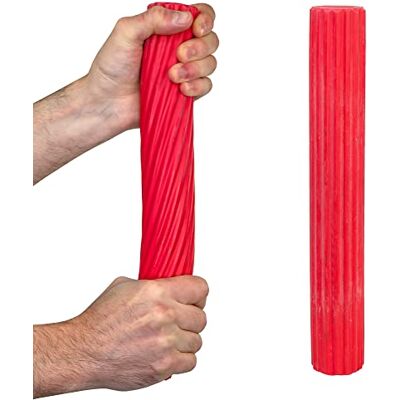 Cando Barra per Esercizi Twist-n-Bend da 30,5 cm Rossa, Resistenza Leggera – Strumento per il Potenziamento di Mani, Polsi e Spalle per Fisioterapia e Terapia Occupazionale Cando Barra per Esercizi Twist-n-Bend da 30,5 cm Rossa, Resistenza Leggera – Strumento per il Potenziamento di Mani, Polsi e Spalle per Fisioterapia e Terapia Occupazionale