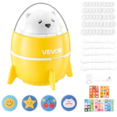 VEVOR Macchina Piccola per Creazione Spille in Plastica da 58 mm VEVOR Macchina Piccola per Creazione Spille in Plastica da 58 mm