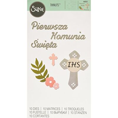 Sizzix Thinlits Fustella, Pierwsza Komunia Swieta (Prima Santa Comunione) Sizzix Thinlits Fustella, Pierwsza Komunia Swieta (Prima Santa Comunione)