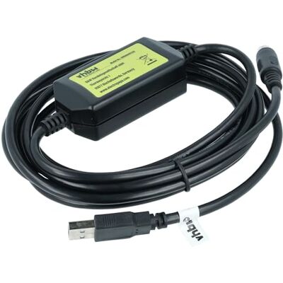 vhbw cavo di programmazione PLC sostituisce Mitsubishi USB-SC09-FX per sistema di controllo Cavo di connessione con driver CD, 3 m vhbw cavo di programmazione PLC sostituisce Mitsubishi USB-SC09-FX per sistema di controllo Cavo di connessione con driver CD, 3 m