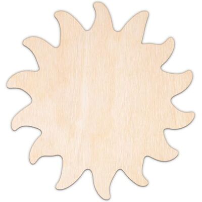 Creative Sagoma Sole Personalizzata, Compensato o MDF, 5–100 cm Creative Sagoma Sole Personalizzata, Compensato o MDF, 5–100 cm