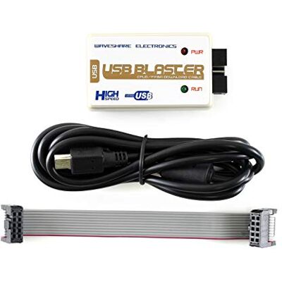 Waveshare Cavo di download USB Blaster V2, una soluzione ad alta velocità FT245 + CPLD, compatibile con USB Blaster FPGA/CPLD Waveshare Cavo di download USB Blaster V2, una soluzione ad alta velocità FT245 + CPLD, compatibile con USB Blaster FPGA/CPLD