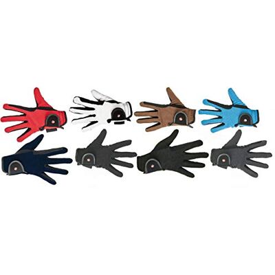 HKM SPORTS EQUIPMENT Reithandschuhe-Professional Nubuk Lederimitat-9130 Schwarz/rotXL, Pantaloni Unisex-Adulto, Nero/Rosso, XL HKM SPORTS EQUIPMENT Reithandschuhe-Professional Nubuk Lederimitat-9130 Schwarz/rotXL, Pantaloni Unisex-Adulto, Nero/Rosso, XL