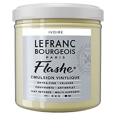 Lefranc Bourgeois LB ACRILICO FLASHE 125ML MARFIL Lefranc Bourgeois LB ACRILICO FLASHE 125ML MARFIL