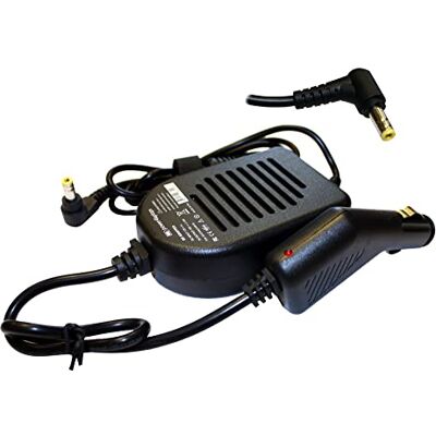 Power4Laptops Adattatore CC Auto Caricabatteria per Portatile Compatibile con Fujitsu Siemens Lifebook E459 Power4Laptops Adattatore CC Auto Caricabatteria per Portatile Compatibile con Fujitsu Siemens Lifebook E459