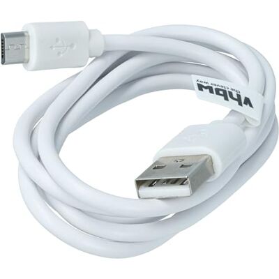 vhbw Cavo USB-Micro USB 1m Bianco compatibile con Sony Cyber-shot DSC-WX220, DSC-WX300, DSC-WX350, DSC-WX50, DSC-WX500, DSC-WX60, DSC-WX70, DSC-WX80 vhbw Cavo USB-Micro USB 1m Bianco compatibile con Sony Cyber-shot DSC-WX220, DSC-WX300, DSC-WX350, DSC-WX50, DSC-WX500, DSC-WX60, DSC-WX70, DSC-WX80