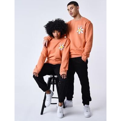 Pro-Ject Felpa da uomo, colore mandarina, taglia S, 85% cotone,15% poliestere streetwear contemporaneo Pro-Ject Felpa da uomo, colore mandarina, taglia S, 85% cotone,15% poliestere streetwear contemporaneo