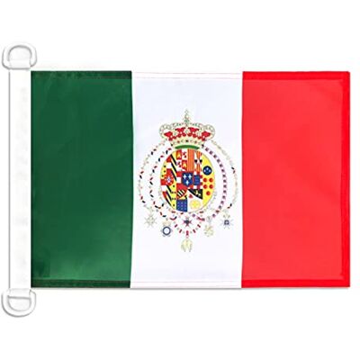 AZ FLAG Bandiera Nautica Regno delle Due Sicilie 1860-1861 45x30 cm AZ FLAG Bandiera Nautica Regno delle Due Sicilie 1860-1861 45x30 cm