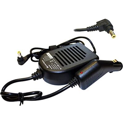 Power4Laptops Adattatore CC Auto Caricabatteria per Portatile Compatibile con Compaq LTE 5150 Power4Laptops Adattatore CC Auto Caricabatteria per Portatile Compatibile con Compaq LTE 5150