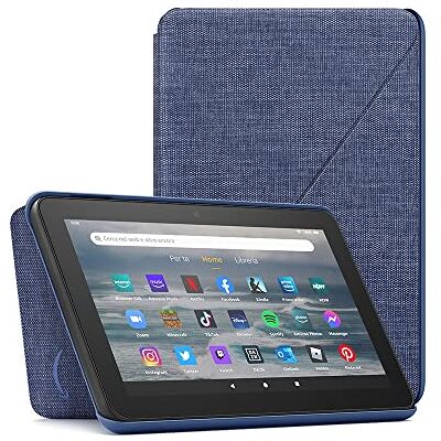 Custodia per Amazon Fire 7 Tablet - Compatibile con 12ª generazione 2022 - Denim Custodia per Amazon Fire 7 Tablet - Compatibile con 12ª generazione 2022 - Denim