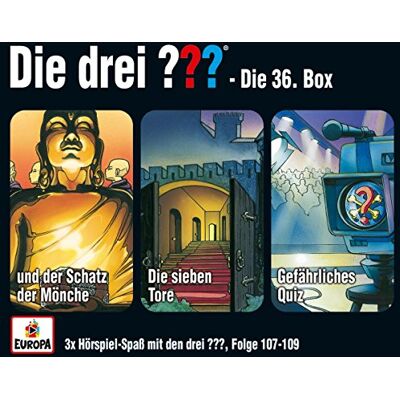 Die Drei ??? Box 36 (Folgen 107,108,109) (drei Fragezeichen): 107-109 Die Drei ??? Box 36 (Folgen 107,108,109) (drei Fragezeichen): 107-109