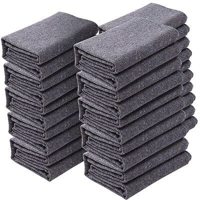 VEVOR Set di Coperte per Traslochi Mobili 1829 x 1372 mm da 12 Pezzi, Coperture Protettive in Cotone Resistente per Traslochi Trasporti Proteggere Pavimenti dei Mobili Elettrodomestici Colore Grigio VEVOR Set di Coperte per Traslochi Mobili 1829 x 1372 mm da 12 Pezzi, Coperture Protettive in Cotone Resistente per Traslochi Trasporti Proteggere Pavimenti dei Mobili Elettrodomestici Colore Grigio
